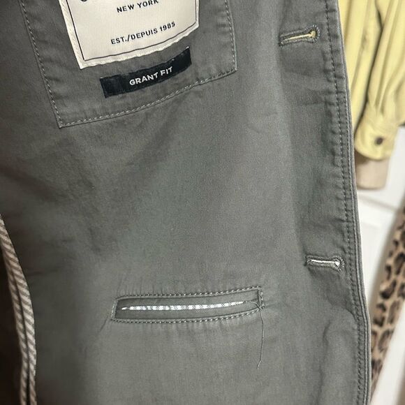 Club Monaco Grant Fit Men’s Blazer M (40 ) Olive Casual 100% Cotton Jacket - Picture 7 of 8